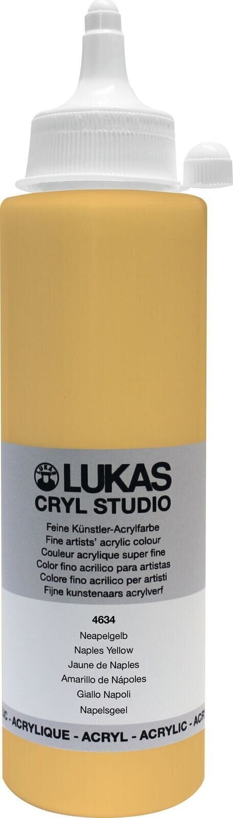 Lukas Cryl Studio Akrylová barva Naples Yellow 250 ml 1 ks