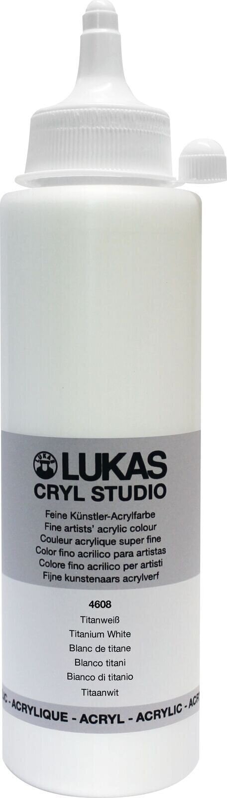 Lukas Cryl Studio Akrylová barva Titanium White 250 ml 1 ks