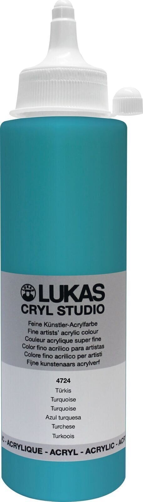 Lukas Cryl Studio Akrylová barva Turquoise 250 ml 1 ks