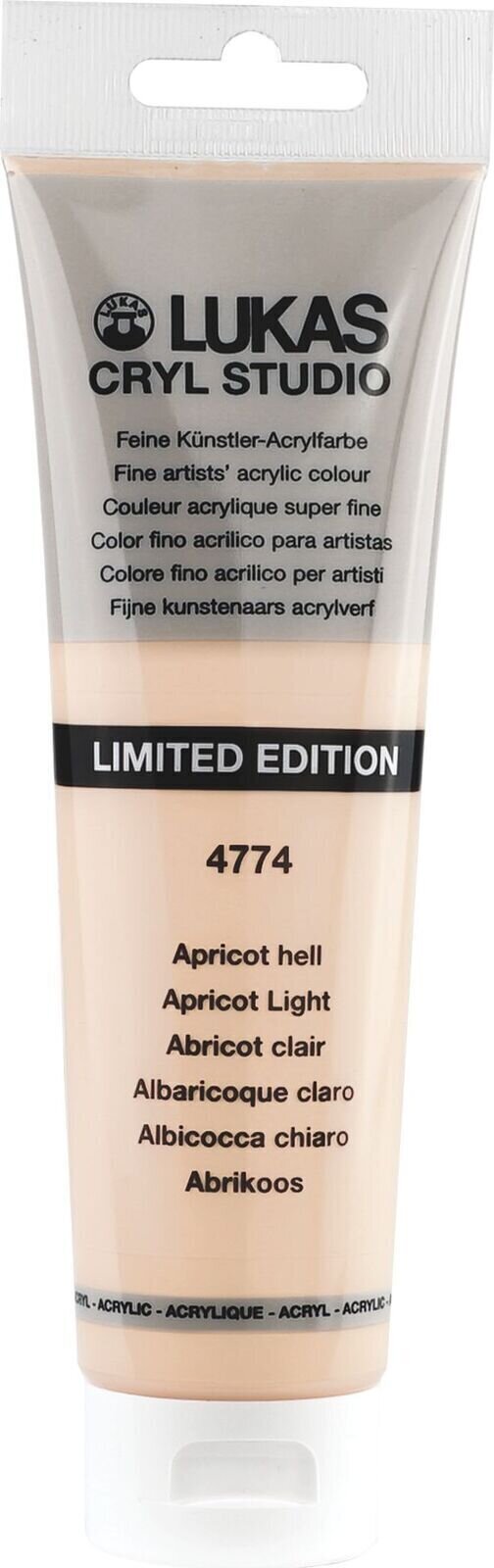 Lukas Cryl Studio Akrylová barva Apricot Light 125 ml 1 ks