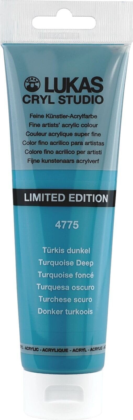 Lukas Cryl Studio Akrylová barva Turquoise Deep 125 ml 1 ks