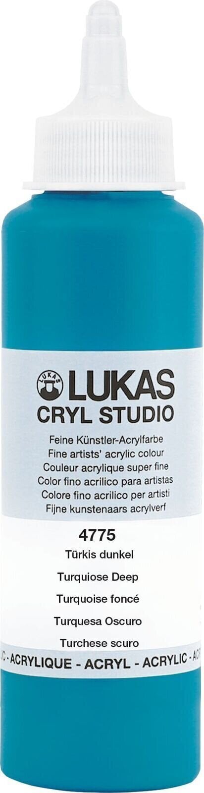 Lukas Cryl Studio Akrylová barva Turquoise Deep 250 ml 1 ks
