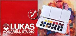 Peintures aquarelles Lukas Aquarell Studio Ensemble de peintures acryliques