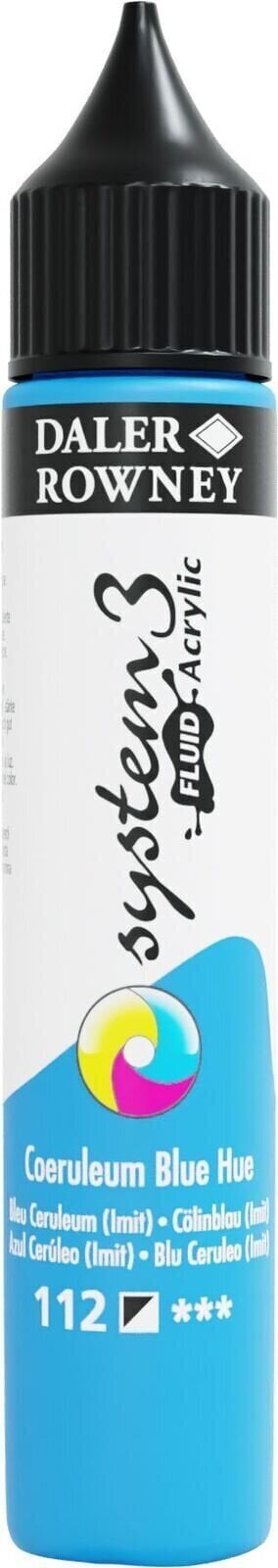 Akrilna boja Daler Rowney System3 Akrilna boja Coeruleum Blue Hue 29,5 ml 1 kom