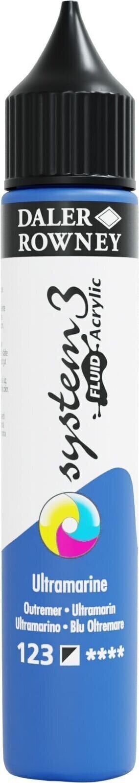 Akrilna boja Daler Rowney System3 Akrilna boja Ultramarine Blue 29,5 ml 1 kom