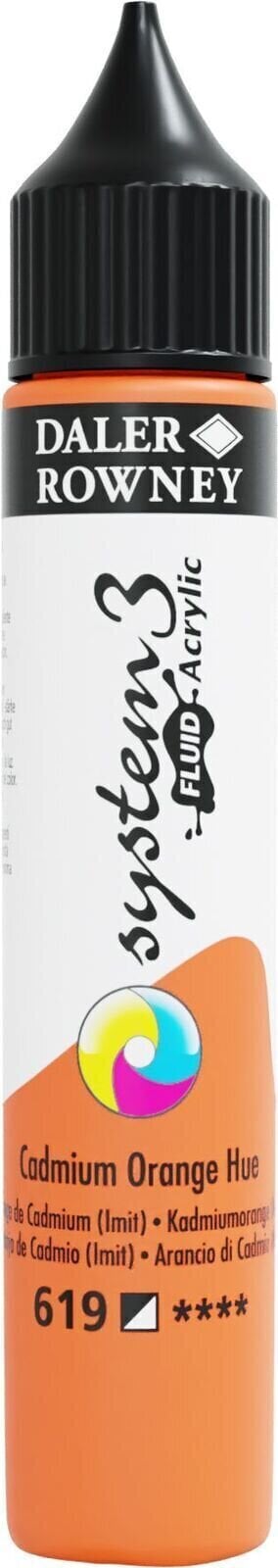 Akrilna boja Daler Rowney System3 Акрилне боје Cadmium Orange Hue 29,5 ml 1 kom