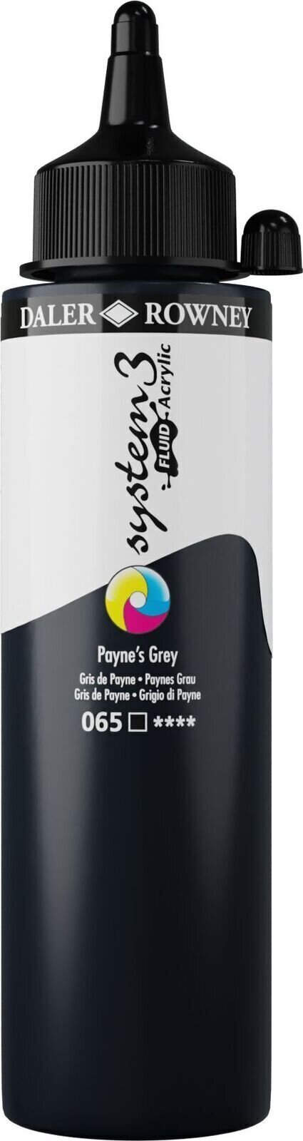 Daler Rowney System3 Akrylová barva Payne's Grey 250 ml 1 ks