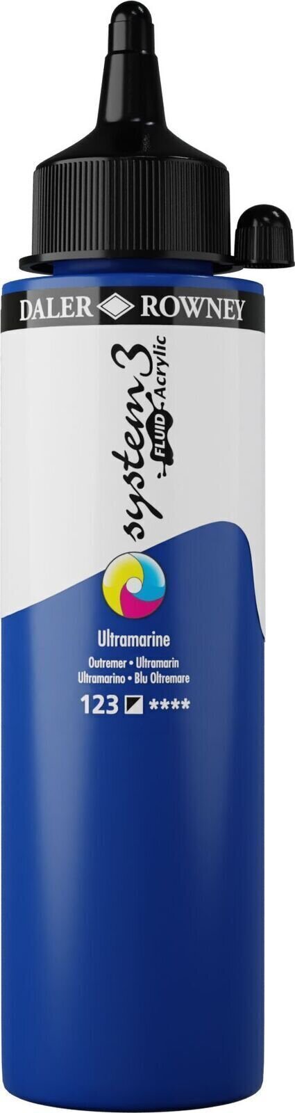 Akrilna boja Daler Rowney System3 Акрилне боје Ultramarine Blue 250 ml 1 kom
