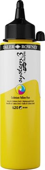 Akrüülvärv Daler Rowney System3 Acrylic Paint Plastic Bottle Fluid 250 ml Cadmium Yellow Hue - 1