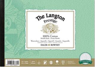 Skizzenbuch Daler Rowney The Langton Prestige Watercolour Skizzenbuch 25,4 x 17,8 cm 300 g