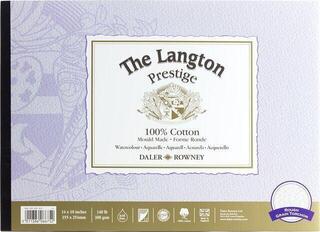 Carnet de croquis Daler Rowney The Langton Prestige Watercolour Carnet de croquis 35,6 x 25,4 cm 300 g