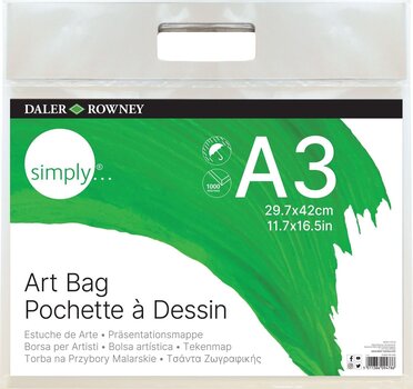 Pribor Daler Rowney Simply Plastična vrećica A3 - 1