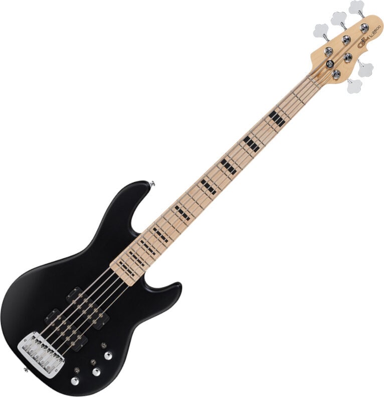 5 strunska bas kitara G&L L-2500 MP Black Frost 5 strunska bas kitara