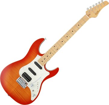 Guitare électrique FGN J-Standard Odyssey FM HSS Fire Burst Guitare électrique - 1