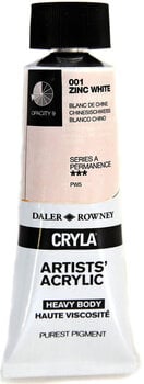 Akrilna boja Daler Rowney Cryla Artists’ Akrilna boja Zinc White 75 ml 1 kom - 1