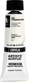 Culoare acrilică Daler Rowney Cryla Artists’ Vopsea acrilică Alb Titanium 75 ml 1 buc. - 1