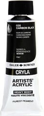 Farba akrylowa Daler Rowney Cryla Artists’ Farba akrylowa Carbon Black 75 ml 1 szt.