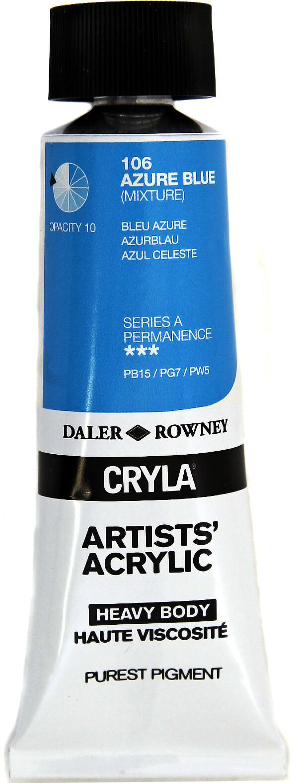 Akrilna boja Daler Rowney Cryla Artists’ Акрилне боје Azure Blue 75 ml 1 kom