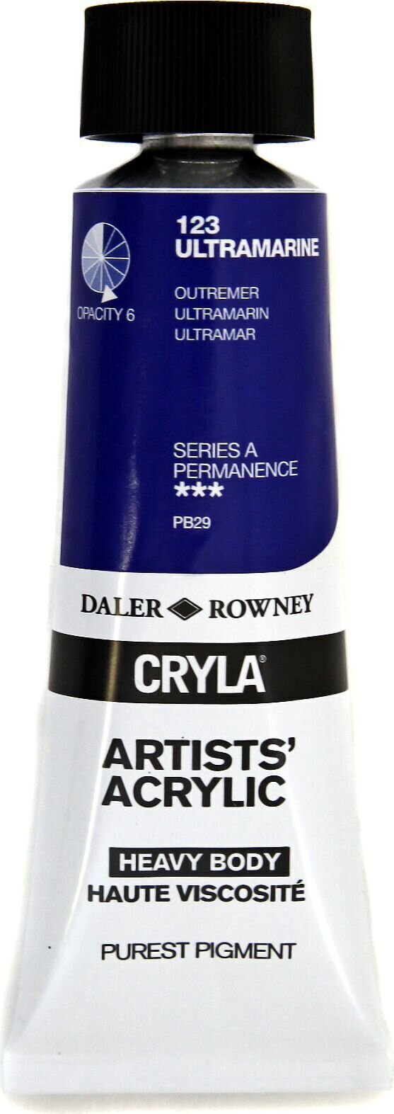 Culoare acrilică Daler Rowney Cryla Artists’ Vopsea acrilică Ultramarine 75 ml 1 buc.