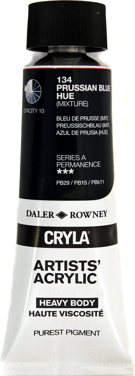 Akrilna boja Daler Rowney Cryla Artists’ Акрилне боје Prussian Blue Hue 75 ml 1 kom