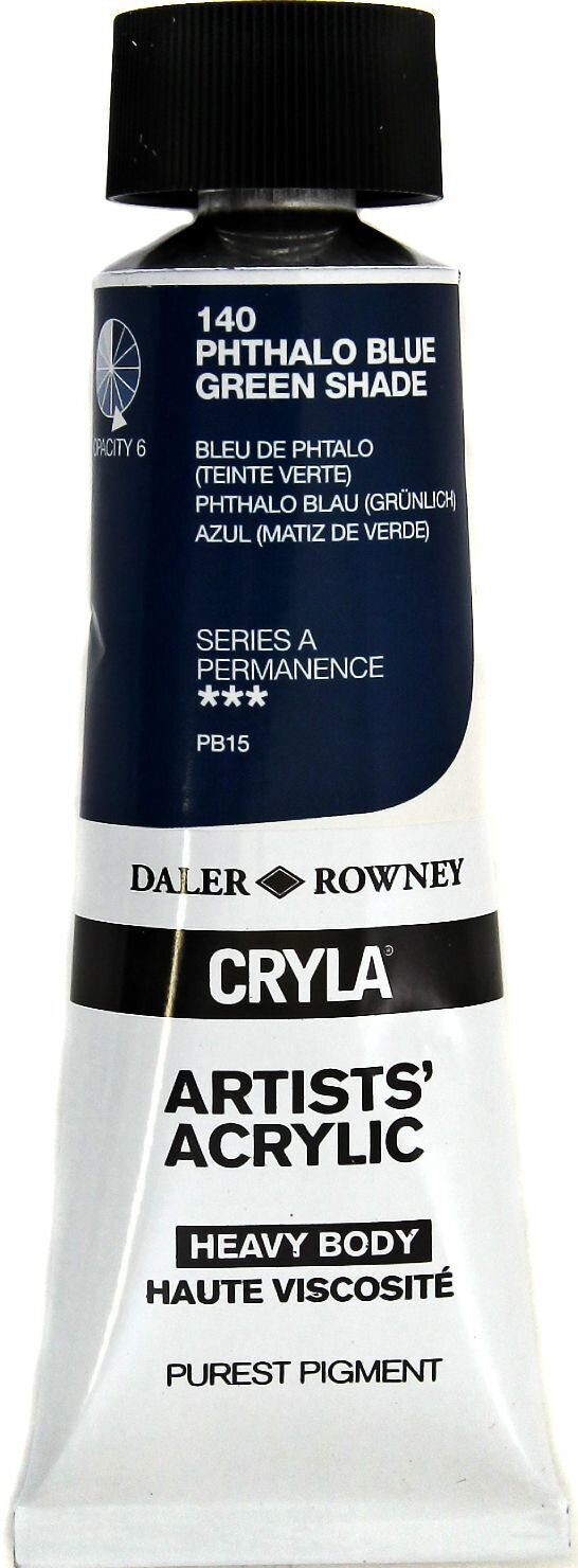 Akrilna boja Daler Rowney Cryla Artists’ Akrilna boja Phthalo Blue Green 75 ml 1 kom