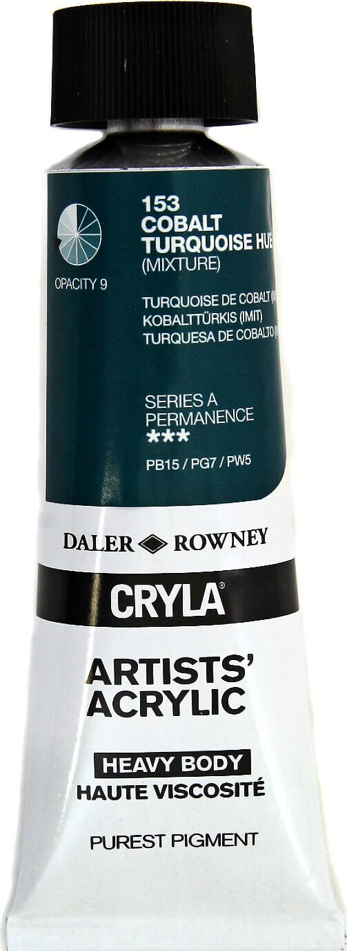 Akrilna boja Daler Rowney Cryla Artists’ Akrilna boja Cobalt Turq (Hue) 75 ml 1 kom