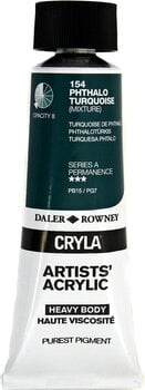 Akrilna boja Daler Rowney Cryla Artists’ Akrilna boja Phthalo Turquoise 75 ml 1 kom - 1