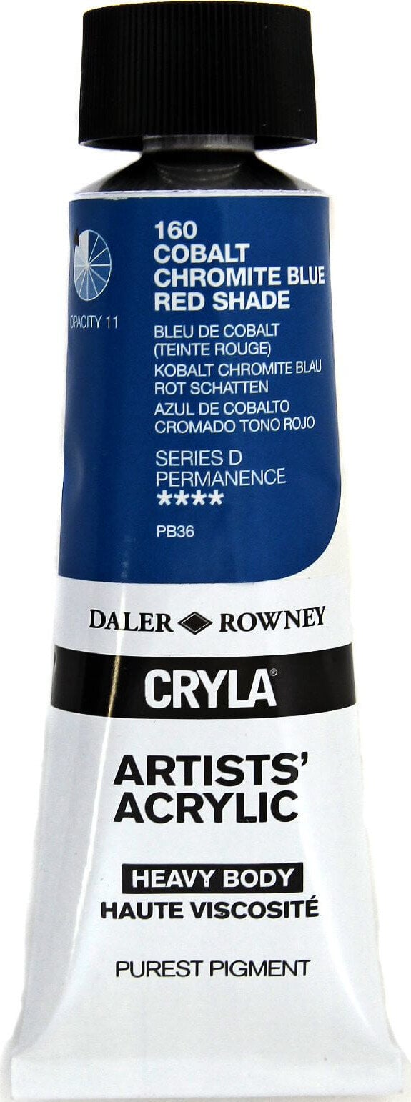 Daler Rowney Cryla Artists’ Akrylová farba Cobalt Chromite Blue Red Shade 75 ml 1 ks