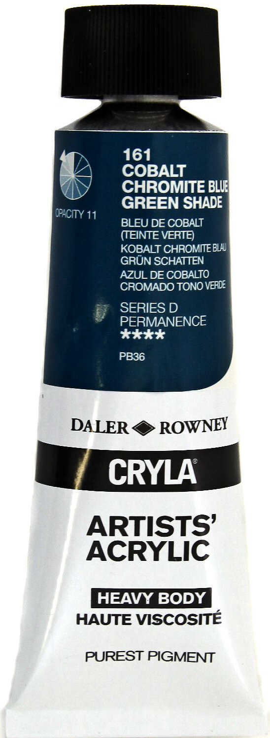 Daler Rowney Cryla Artists’ Akrylová farba Cobalt Chromite Blue Green Shade 75 ml 1 ks