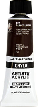 Akrylová barva Daler Rowney Cryla Artists’ Akrylová barva Burnt Umber 75 ml 1 ks - 1