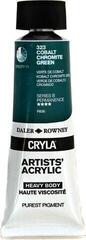 Tinta acrílica Daler Rowney Cryla Artists’ Tinta acrílica Cobchrom Green 75 ml 1 un.