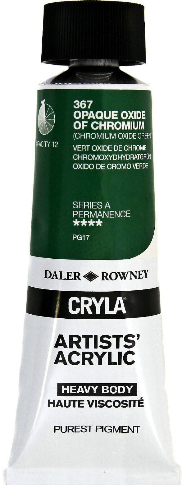 Daler Rowney Cryla Artists’ Akrylová farba Chromium Oxide Green 75 ml 1 ks