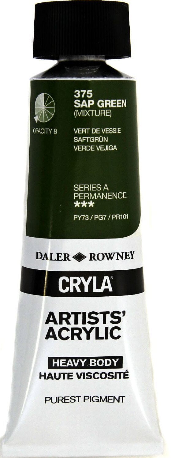 Acrylic Paint Daler Rowney Cryla Artists’ Acrylic Paint Sap Green 75 ml 1 pc