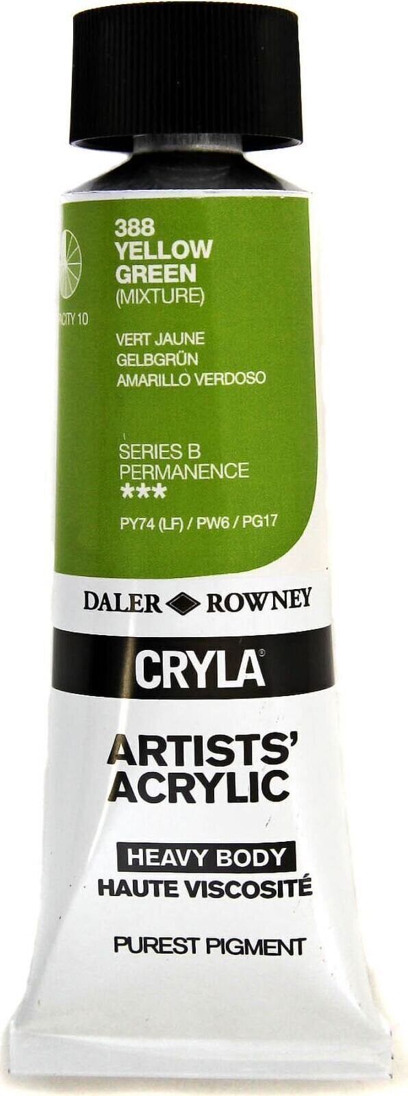 Akrilna boja Daler Rowney Cryla Artists’ Akrilna boja Yellow Green 75 ml 1 kom