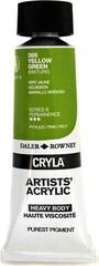 Tinta acrílica Daler Rowney Cryla Artists’ Tinta acrílica Yellow Green 75 ml 1 un.