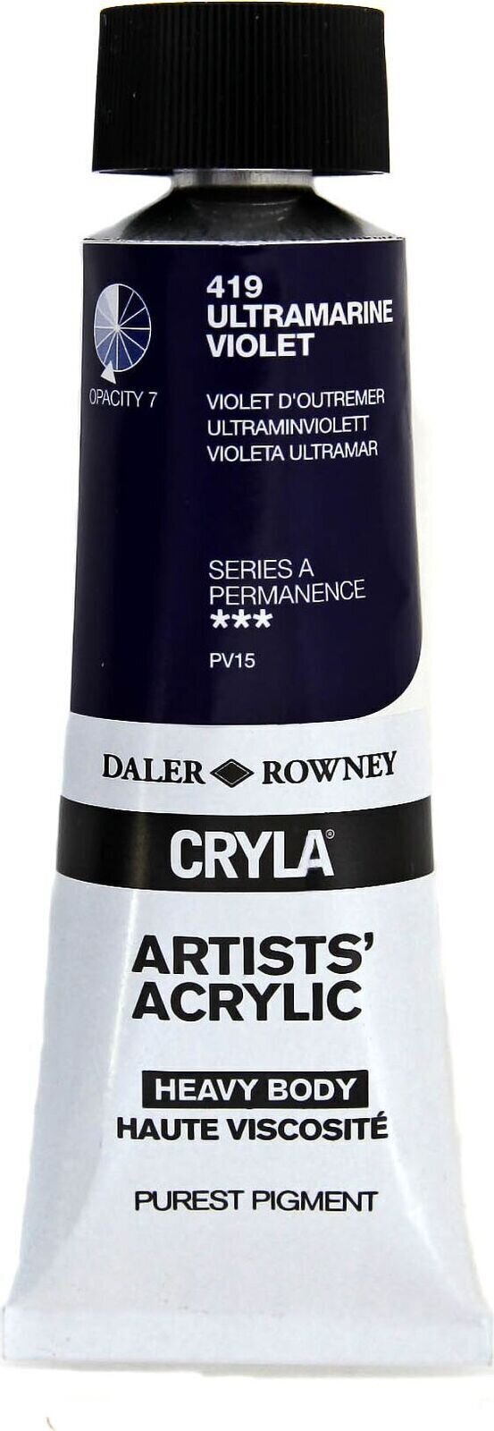 Akrilna boja Daler Rowney Cryla Artists’ Akrilna boja Ultramarine Violet 75 ml 1 kom