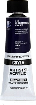 Akrilna boja Daler Rowney Cryla Artists’ Akrilna boja Ultramarine Violet 75 ml 1 kom - 1
