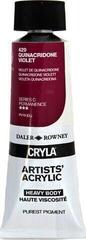 Akrylová barva Daler Rowney Cryla Artists’ Akrylová barva Quinacridone Violet 75 ml 1 ks