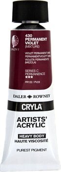 Acrylfarbe Daler Rowney Cryla Artists’ Acrylfarbe Permanent Violet 75 ml 1 stk - 1