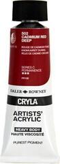 Akrilna boja Daler Rowney Cryla Artists’ Akrilna boja Cadmium Red Deep 75 ml 1 kom