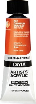 Akrilna boja Daler Rowney Cryla Artists’ Akrilna boja Cadmium Scarlet 75 ml 1 kom - 1