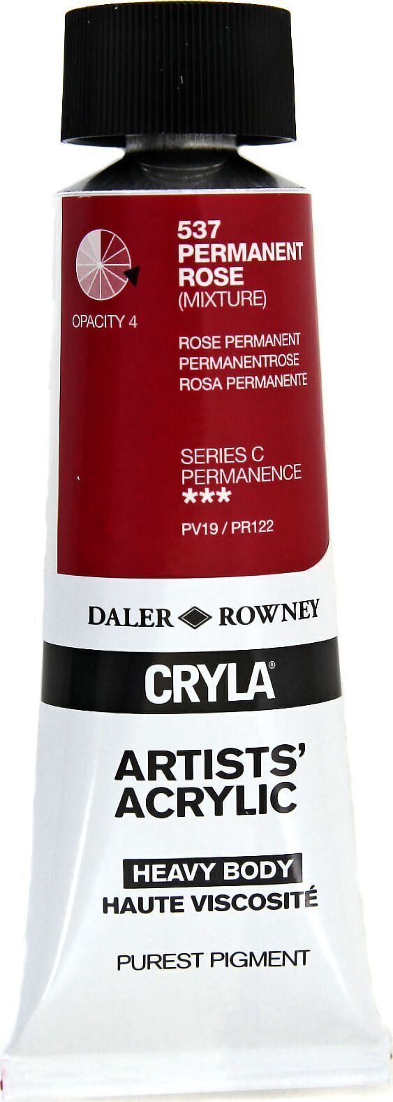 Akrilna boja Daler Rowney Cryla Artists’ Акрилне боје Permanent Rose 75 ml 1 kom