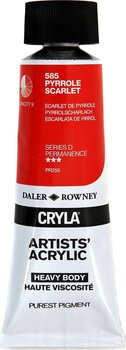 Tinta acrílica Daler Rowney Cryla Artists’ Tinta acrílica Pyrrole Scarlet 75 ml 1 un. - 1
