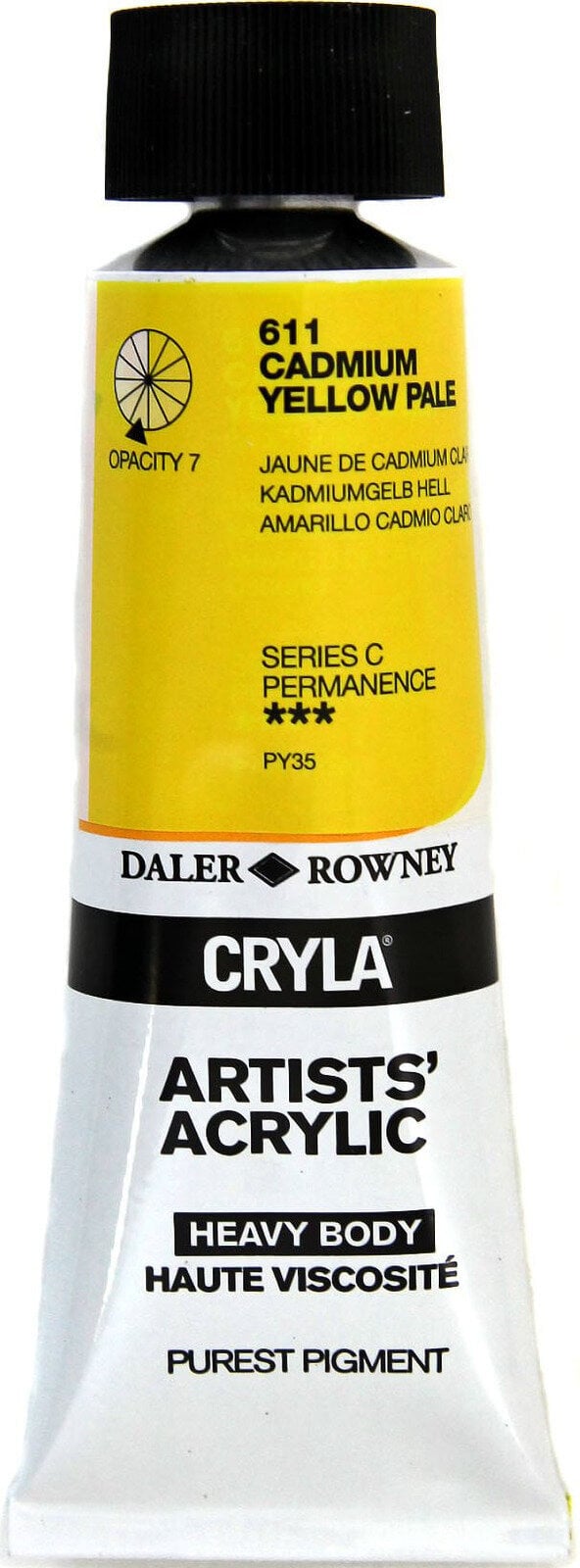 Akrilna boja Daler Rowney Cryla Artists’ Акрилне боје Cadmium Yellow Pale 75 ml 1 kom