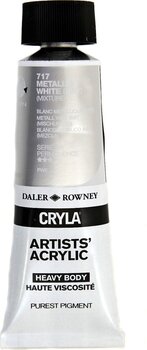 Tinta acrílica Daler Rowney Cryla Artists’ Tinta acrílica Metal White 75 ml 1 un. - 1