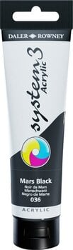 Akrilna boja Daler Rowney System3 Akrilna boja Mars Black 150 ml 1 kom - 1