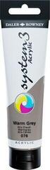 Colore acrilico Daler Rowney System3 Colori acrilici Warm Grey 150 ml 1 pz