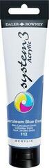 Akrüülvärv Daler Rowney System3 Acrylic Paint Plastic Tube 150 ml Coeruleum Blue Hue