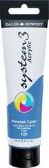 Akrylová barva Daler Rowney System3 Akrylová barva Process Cyan 150 ml 1 ks