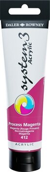 Akrilna boja Daler Rowney System3 Akrilna boja Process Magenta 150 ml 1 kom - 1